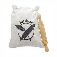 Miniatyr - Kavel och mjölpåse