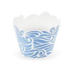 6 kpl kuppikakkukääreitä aalloilla.