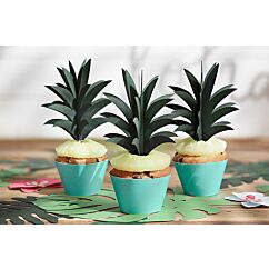 Dekorationspinnar - Ananas, 6-pack
