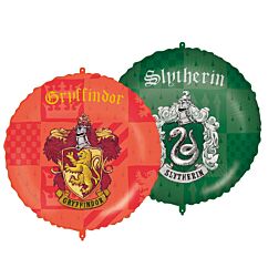 Folieballong - Harry Potter Gryffindor/Slytherin, dubbelsidig, 46cm