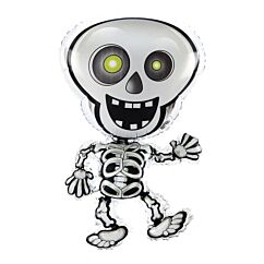 Foliopallo - Iloinen Luuranko, 47x81cm