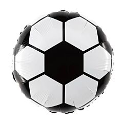 Foilopallo jalkapallo, musta-valkoinen