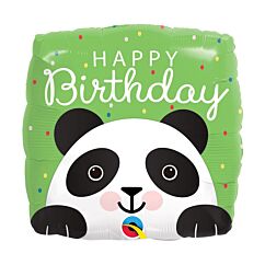 Panda foliopallo, Happy Birthday.