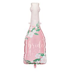 Folieballong - Flaska, Bride to Be, 38x102cm