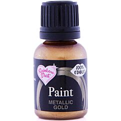 Livsmedelsfärg - Metallic Food Paint - Guld, 24g