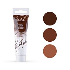 Fractal Colors Full-Fill Gel Cocoa - tummanruskea pastaväri, 30g.