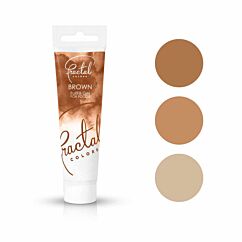 Fractal Colors FullFill Gel Brown - Ruskea pastaväri, 30g.