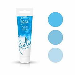 Fractal Colors FullFill Gel Azure - Taivaansininen pastaväri, 30g.