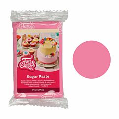 FunCakes Sugar Paste Pretty Pink - Vaaleanpunainen sokerimassa, 250g.
