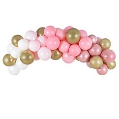 Ilmapallokaari, Vaaleanpunainen, 2 m