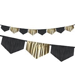 Musta ja kultainen koriste hapsuviiri