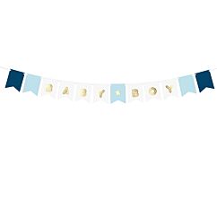 Vimpel - Baby Boy, Blå