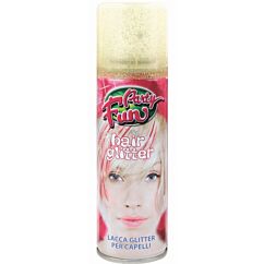 Väliaikainen Kultaglitter Hiusspray