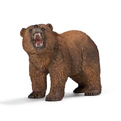 Schleich Harmaakarhu Uros, 11,5cm Grizzly-karhu
