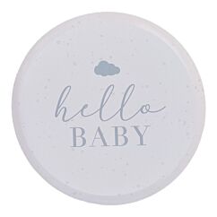 Papptallrikar - Hello Baby, 25 cm, 8-pack