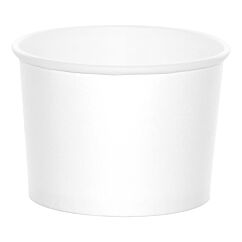 Glassbägare - Vit, 8-pack