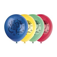 Ballonger - Harry Potter-elevhemmen, 8-pack