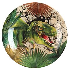 Papperstallrikar - Jurassic Dino, 10-pack, 22,5cm