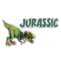 Träkonfetti - Jurassic Dino, 10-pack