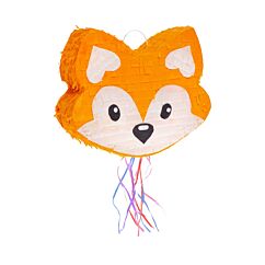 Söpö kettu pinjata veto-naruilla, 35 cm.