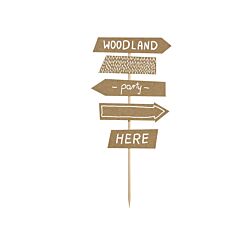 Dekorativ pinne - Woodland