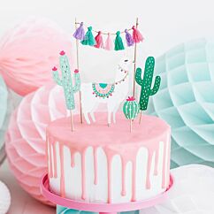 Hauska laama kakkukoristetikut, 5 osaa.