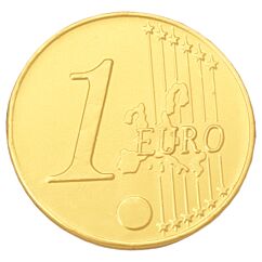 Stor Chokladmynt Guld, 8cm