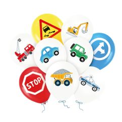 Ballonger - Fordon, 9-pack