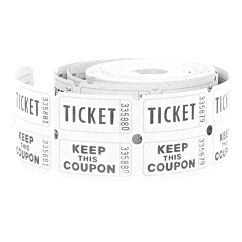 500 kpl lippua rullassa / Arpajaisliput, pääsyliput.