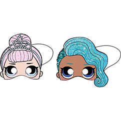 LOL Surprise Glitterati Naamiot, 6kpl