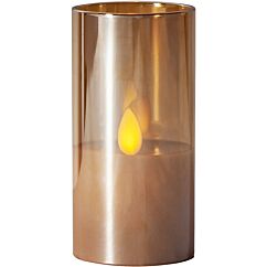 M-Twinkle LED-blockljus 10cm - Amber