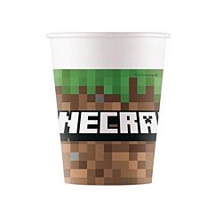 Pappmuggar - Minecraft, 8-pack