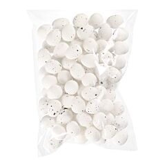 Miniägg för pyssel, 1,5 cm - Vita, 100-pack