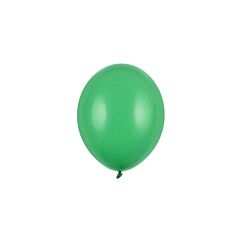 Smaragdgröna mini-ballonger. 100 kpl.