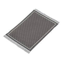 Miniatyr - Matta, grå, 10cmx15cm