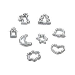 Miniatyr - Jul utstickare, 0,5cm, 8st