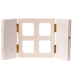 Fönster med gångjärn - Miniatyr