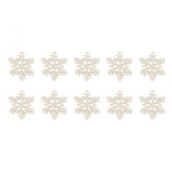 Miniatyr - Snöflingor, 10-pack