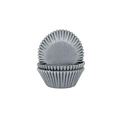 Grå muffinsformar. 50 st.