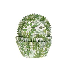 Muffinsformar - Bladmönster, 50-pack