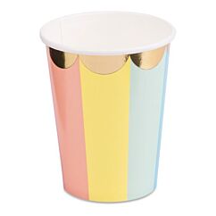Pappmuggar - Candy Pastel, 8-pack
