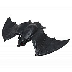 Pelottava musta venyvä lepakkpo halloween koristeeksi.