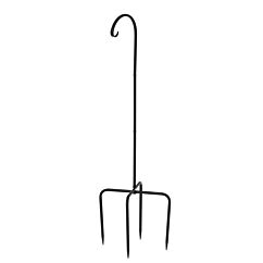 Svart blom/lyktställning, 88cm