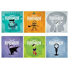 Servetter - Halloween Monsters, 12-pack