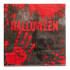 Servetter - Scary Halloween, 16-pack