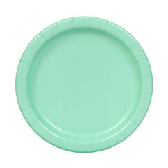 Mintunväriset pienet pahvilautaset, 17 cm, 20 kpl.