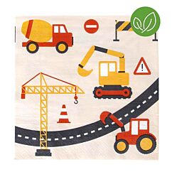 Servetter - Arbetsfordon , Eko, 20-pack