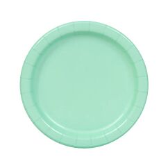 Papptallrikar - Mint , 17cm, 20-pack