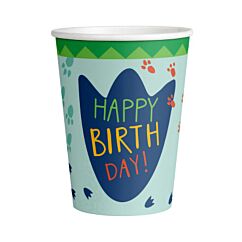 Dinosaurus pahvimukit, 8 kpl.