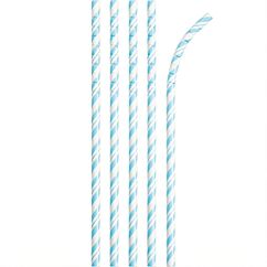 Paperipillit Eco-Flex, Vaaleansiniraidalliset, 24kpl